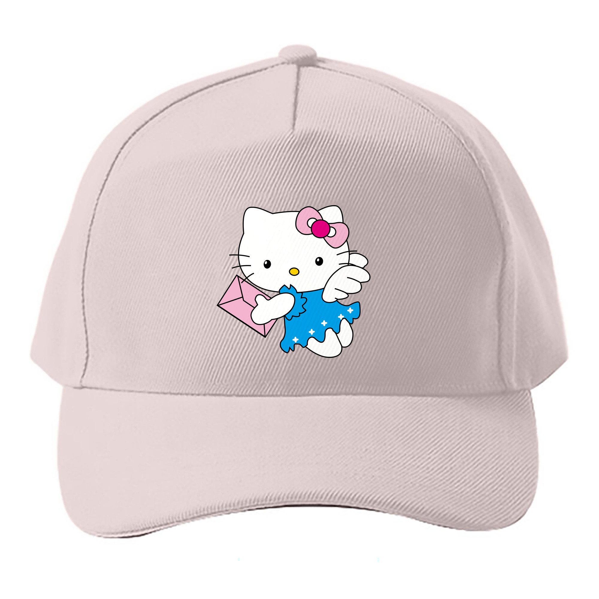 （画像用） Hello Kitty ハローキティ ベースボールキャップ 綿100％ 男女兼用 帽子 スポーツ